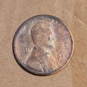 1922 Wheat Penny (No D) (Weak Reverse)